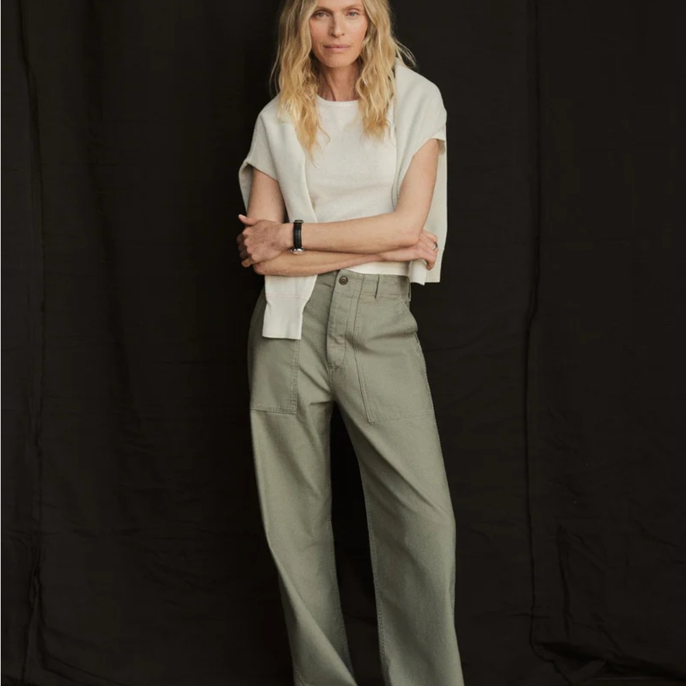 Buck Mason Women’s Reverse Sateen Fatigue Pants